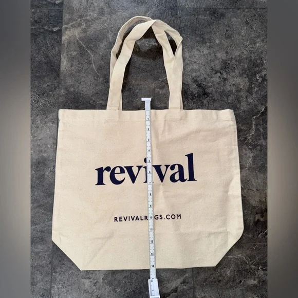 Revival Rugs Canvas Bag NWOT - Picture 4 of 4